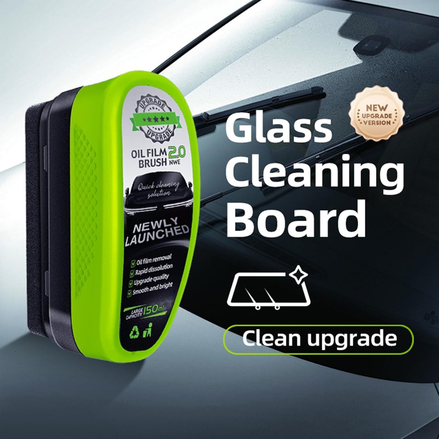 Car Glass Oil Film Removing Cleaner Buy 1 Get 1 Free 🔥