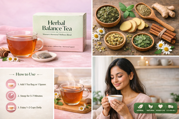 Herbal Balance Tea – Women’s Hormonal Wellness Blend