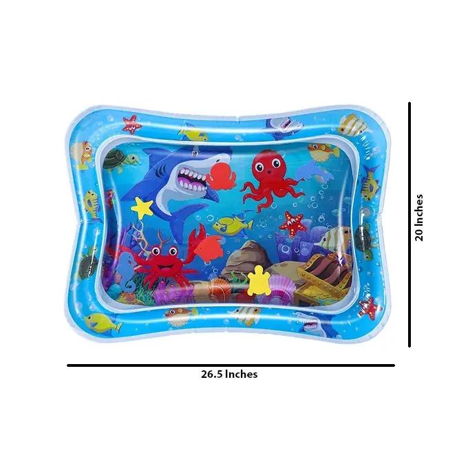 Inflatable Baby Water Play Mat - Tummy Time Toy for Infants